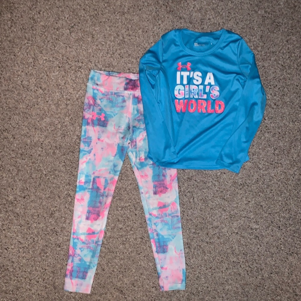 Girls Under Armor Set